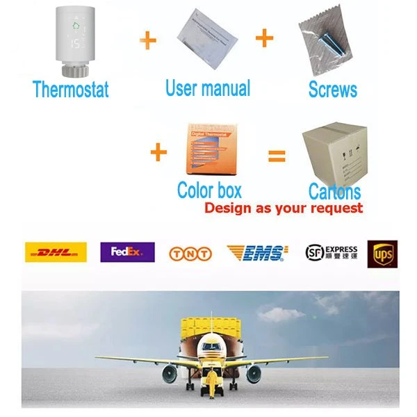 Packing of room heater thermostat 8PCS HY368
