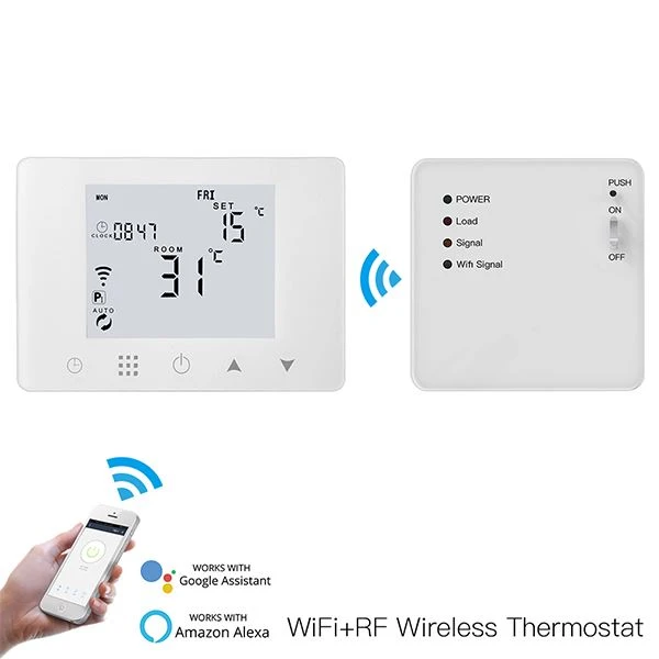 Wireless Programmable Thermostat And Receiver