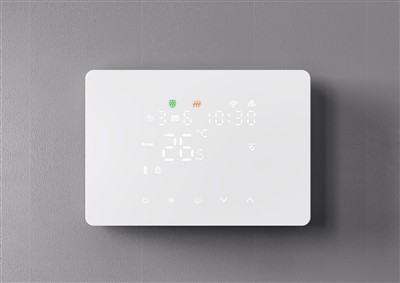 Termostato de caldera de gas zigbee de pantalla suave