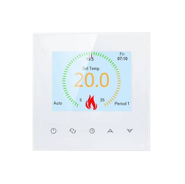 Termostato inteligente digital TFT LCD